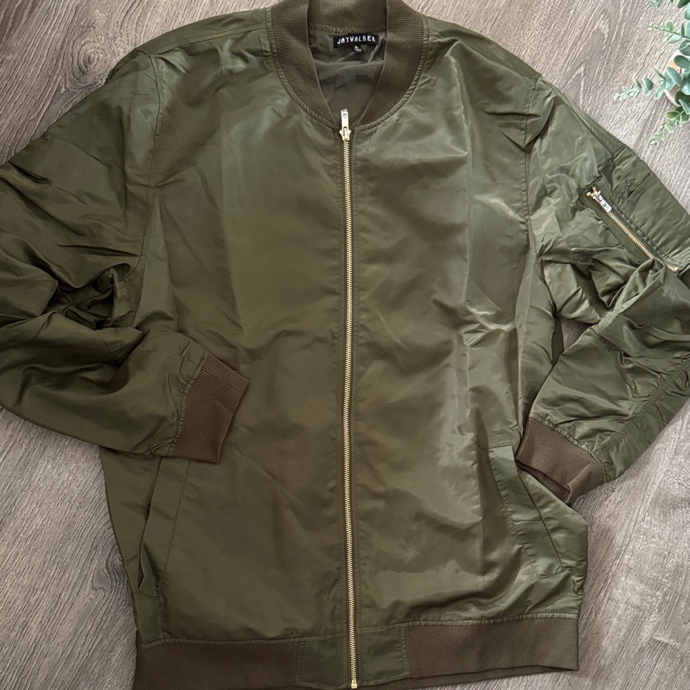 H&M Khaki Bomber Jacket
